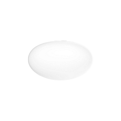 ceiling luminaire PERLEZ IP44 3.0 - � 20CM multipower, cambered, semi flush IP44 / IP20, white dimmable