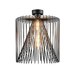 Deckenleuchte WIRO 3.8 WIRO CEILING SURF E27 B max. 60W T30-225 220-240VAC, schwarz