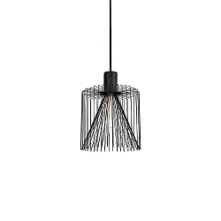 Pendelleuchte WIRO 1.8 WIRO CEILING SUSP E27 B 6.0m cable max. 60W A60/T30-225 220-240VAC, IP20, schwarz