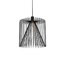 Pendelleuchte WIRO 3.8 WIRO CEILING SUSP E27 B 2.6m cable max. 60W A60/T30-225 220-240VAC, IP20, schwarz
