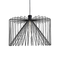 Pendelleuchte WIRO 6.1 WIRO CEILING SUSP E27 B 6.0m cable max. 60W A60/T30-300 220-240VAC, IP20, schwarz