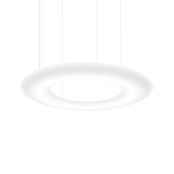 LED Design-Pendelleuchte GIGANT 16.0, � 160cm, 3000K, Stahl / LLDPE, wei�