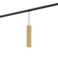 1-phase pendant luminaire RAY SUSP ON TRACK 1-PHASE 3.0 PAR16 GU10 IP20, champagner dimmable