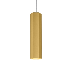 LED Pendant luminaire HEXO MULTI 3.0, 6W 1800-2850K, CRi >95, without canopy, gold