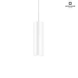 LED Pendant luminaire RAY MULTI 2.0, 6W 3000K, CRi >90, dimmable, white