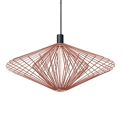 Pendelleuchte WIRO 2.0 DIAMOND CEILING SUSP E27 P 2.6m cable max. 60W T30-300 220-240VAC, IP20, kupfer
