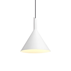 Design Pendant luminaire SHIEK 3.0, � 25.2cm, E27 max. 20W, dimmable, white