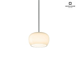 LED Design Pendant luminaire WETRO 1.0,  15cm, 11W 1850-2800K, CRi >90, dimmable, glass, taupe