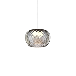 pendant luminaire WETRO 2.0 1 flame Dim-To-Warm IP20, smoky colour dimmable