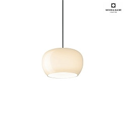 LED Design Pendant luminaire WETRO 2.0,  22.5cm, 11W 1850-2800K, CRi >90, dimmable, glass, taupe