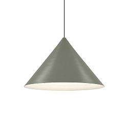 LED Design Pendant luminaire DINOR 2.0, � 57cm, 11W 1800-2850K, dimmable, green / grey white