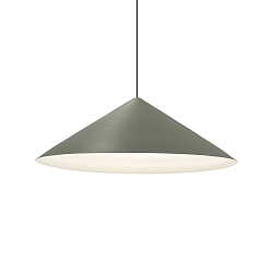 LED Design Pendant luminaire DINOR 3.0, � 76cm, 11W 1800-2850K, dimmable, green / grey white