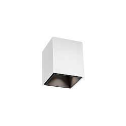 downlight BOX MINI 1.0 square, surface-mounted version IP20, white matt dimmable