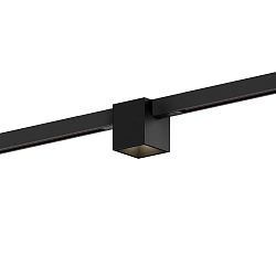 LED Schienenstrahler BOX ON STREX 1.0 LED 3000K B-B 7W 48V NON DIM CRI90, schwarz matt