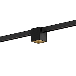 LED Schienenstrahler BOX ON STREX 1.0 LED 2700K B-CH 7W 48V DALI CRI90, schwarz matt, champagner