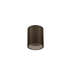 downlight RAY MINI 1.0 down, cylindrical, surface-mounted version IP20, bronze dimmable