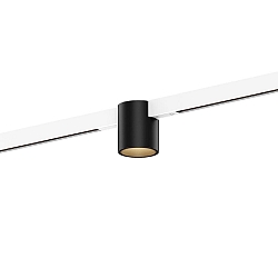 LED Schienenstrahler RAY ON STREX 1.0 LED 2700K W-CH 7W 48V NON DIM CRI90, schwarz matt, champagner