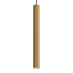 LED Pendelleuchte HEXO SUSPENDED MINI 5.0, 5,5W, IP20, 2700K, 525lm, champagner