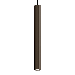 LED Pendelleuchte HEXO SUSPENDED MINI 5.0, 5,5W, IP20, 3000K, 565lm, bronze