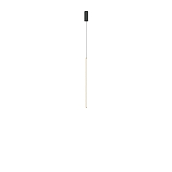 LED Pendelleuchte FINLIN CEILING SUSP 1.0 LED 2700K CH 6W 220-240VAC DIM , IP20, schwarz matt, champagner