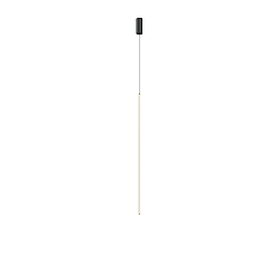 LED Pendelleuchte FINLIN CEILING SUSP 2.0 LED 2700K CH 9W 220-240VAC DIM , IP20, schwarz matt, champagner