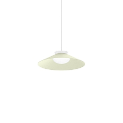 pendant luminaire CLEA 1.0 - � 35CM round, direct / indirect IP20, blue green, jade dimmable