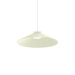 pendant luminaire CLEA 2.0 - � 50CM round, direct / indirect IP20, blue green, jade dimmable