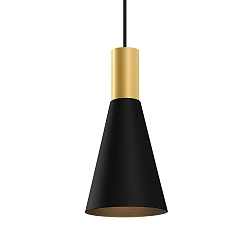 Pendelleuchte ODREY CEILING SUSP 1.5 PAR16 G-B max. 12W GU10 100-240VAC, IP20, gold, schwarz matt