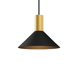 Pendelleuchte ODREY CEILING SUSP 1.6 PAR16 G-B max. 12W GU10 100-240VAC, IP20, gold, schwarz matt