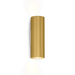Wandleuchte RAY MINI WALL SURF 2.0 PAR16 G max. 2x12W GU10 100-240VAC, gold