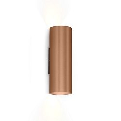 Wandleuchte RAY MINI 2.0 - PAR16, 2-flammig, Up & Down, 2x GU10 max. 12W, kupfer