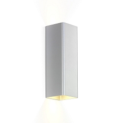 Wandleuchte DOCUS MINI 2.0 PAR16, Up&Down, 2x GU10 max. 12W, Aluminium geb�rstet
