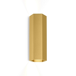 Wandleuchte HEXO MINI 2.0 PAR16, 2-flammig, Up & Down, 2x GU10 max. 12W, gold