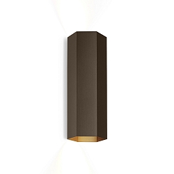 Wandleuchte HEXO MINI 2.0 PAR16, 2-flammig, Up & Down, 2x GU10 max. 12W, bronze