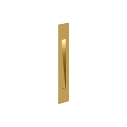 LED Wandeinbauleuchte STRIPE WALL REC 2.2 LED 3000K G 1/2W 350/700mA 3V CRI80, gold
