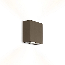 LED Au�enwandleuchte CENTRAL OUTDOOR WALL SURF 2.0 LED 3000K Q 2x4W 220-240VAC DIM CRI90, bronze
