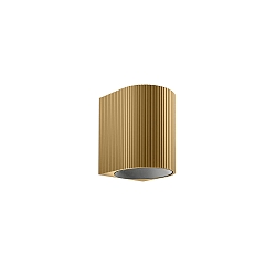 LED Wandleuchte TRACE WALL SURF 1.0 LED 2700K H 8W 220-240VAC DIM CRI90, champagner, schwarz matt