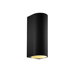 LED Wandleuchte TRACE WALL SURF 2.0 LED 2700K CH 2x8W 220-240VAC DIM CRI90, schwarz matt, champagner