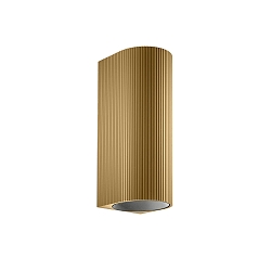 LED Wandleuchte TRACE WALL SURF 2.0 LED 2700K H 2x8W 220-240VAC DIM CRI90, champagner, schwarz matt
