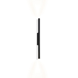 LED Wandleuchte TRACE SLIM WALL SURF 1.0 LED 2700K B 2x6W 220-240VAC DIM CRI90, schwarz matt
