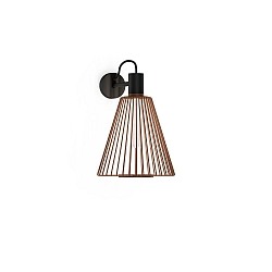 Wandleuchte WIRO 1.0 CONE WALL SURF E27 V max. 25W T30-225 220-240VAC, rost