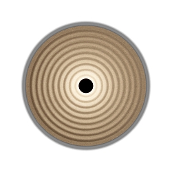 LED Wandleuchte TAPIS SOFT WALL SURF 1.0 LED 2700K LF 9W 220-240VAC DIM CRI90, sandstein