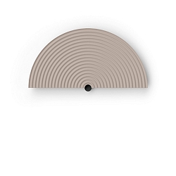 Zubeh�r f�r Wandleuchte TAPIS 2.0 / 3.0 - Erweiterungs-Blende 2.1, halbrund, ohne Beleuchtung, Give Warmth