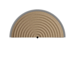 Dekorelement f�r TAPIS SOFT WALL SURF 2.1 LF, beige