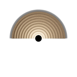 LED Wandleuchte TAPIS SOFT WALL SURF 2.0 LED 3000K LF 9W 220-240VAC DIM CRI90, sandstein