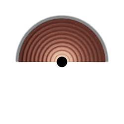 LED Wandleuchte TAPIS SOFT WALL SURF 2.0 LED 2700K OF 9W 220-240VAC DIM CRI90, rot