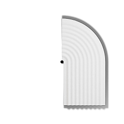 Dekorelement f�r TAPIS SOFT WALL SURF 3.1 WF, wei�