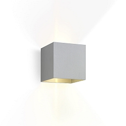 LED Wandleuchte BOX WALL SURF 2.0 LED 3000K L 2x5W 220-240VAC DIM CRI90, alu geb�rstet