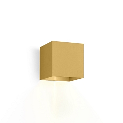 LED Wandleuchte BOX 1.0, Up or Down, 6W 1800-2850K 400lm, dimmbar, gold