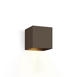LED Wandleuchte BOX 1.0, Up or Down, 6W 1800-2850K 400lm, dimmbar, bronze
